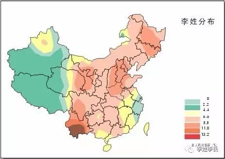 广东省姓氏分布情况图，揭示千年文化与人口迁徙的交融